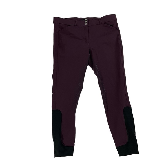 Dover Saddlery Equestrian Riding Pants Purple Size 34 - Picture 1 of 9